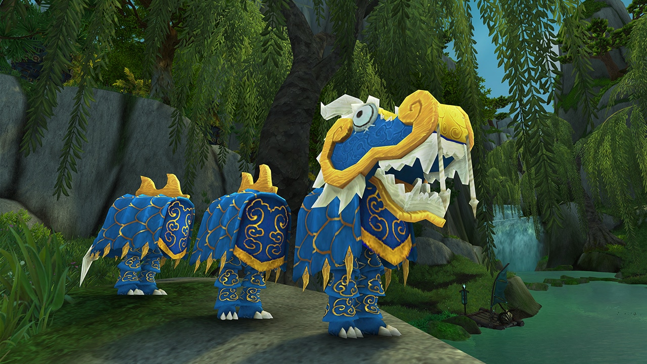 Blue Dragon Costume