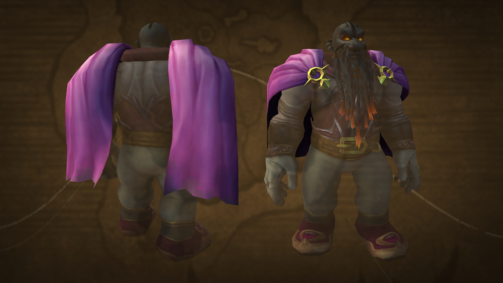 Dueler's Rosy Shoulder Cape