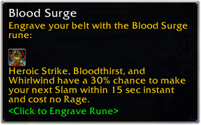 Blood Surge