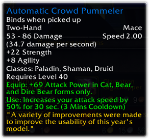 Automatic Crowd Pummeler